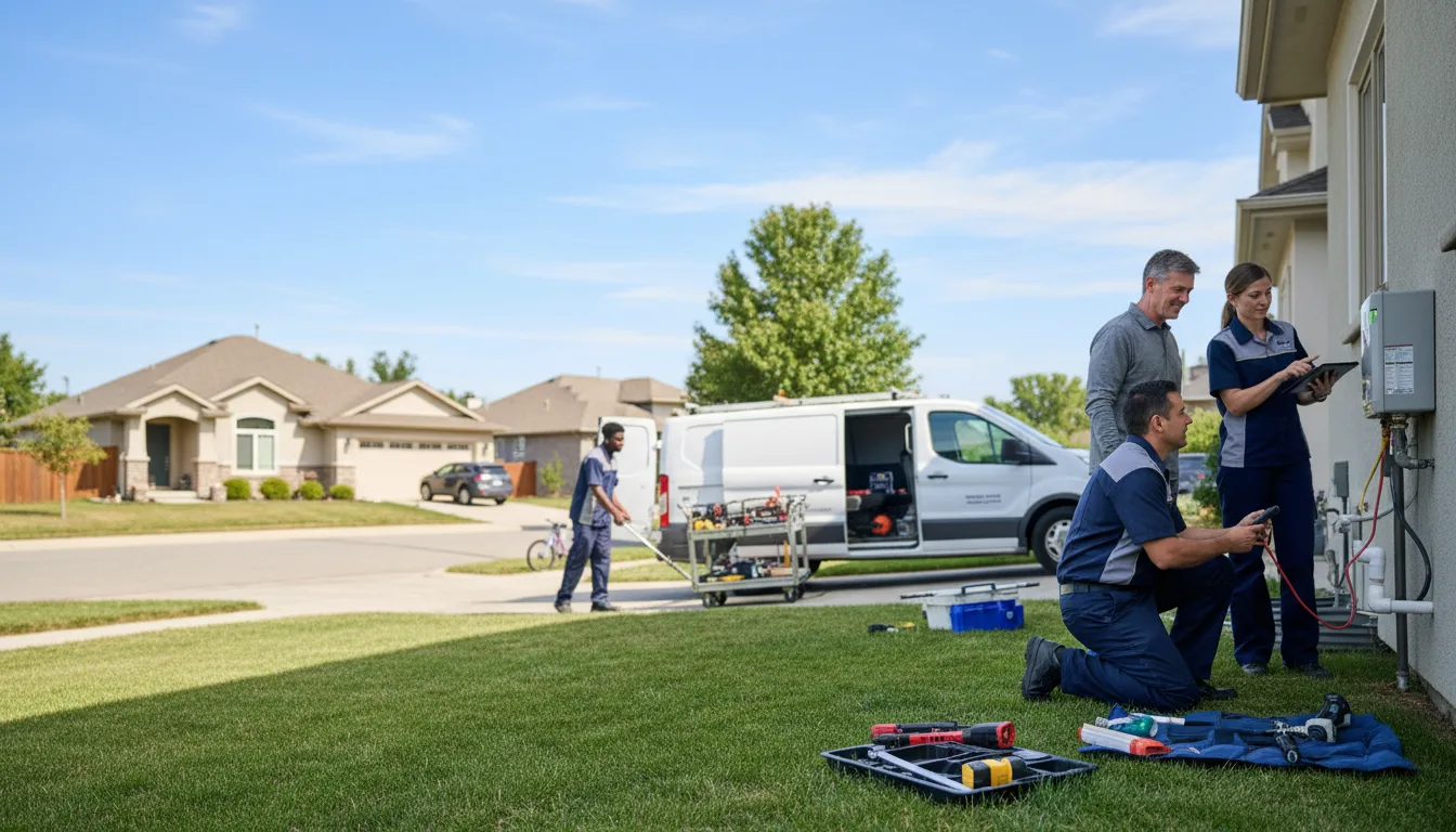 Tankless water heater service in Columbus, OH